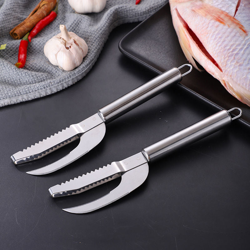 Lisslune | Stainless Steel Fish Cleaner Tool