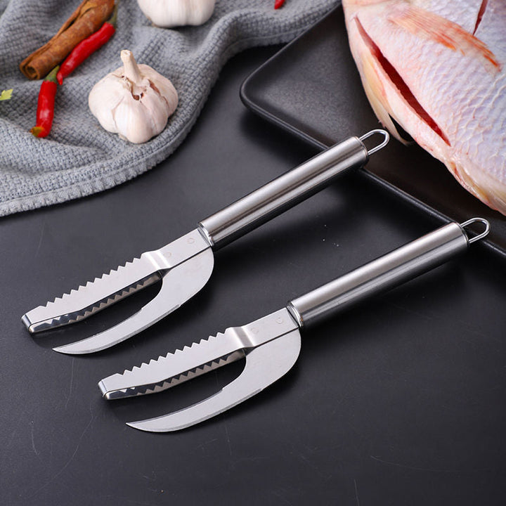 Lisslune | Stainless Steel Fish Cleaner Tool