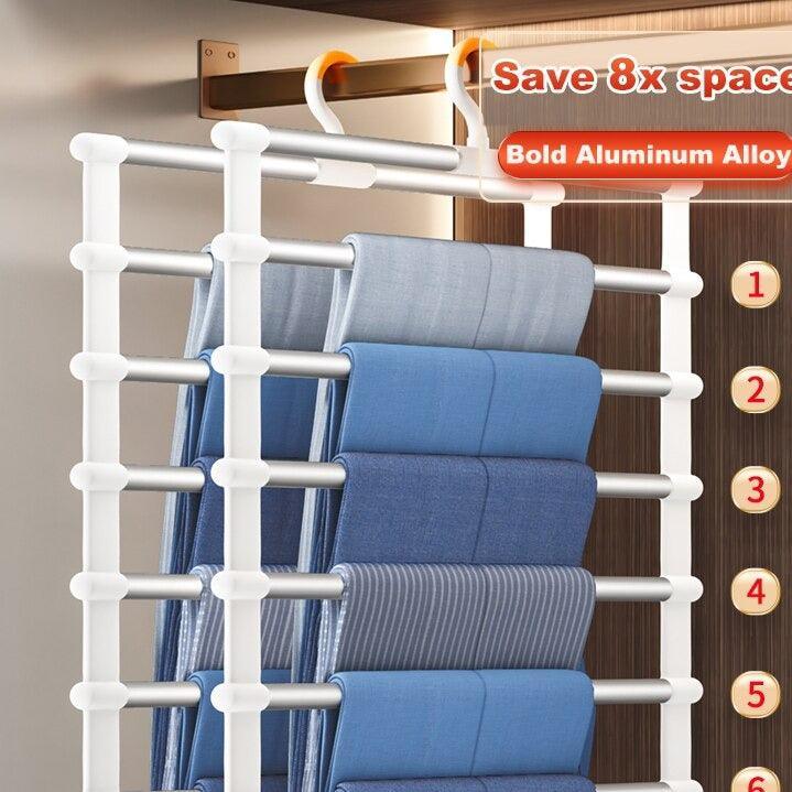 Lisslune | High-Quality Stainless Steel Wardrobe Organizer for Improved Storage Solutions
