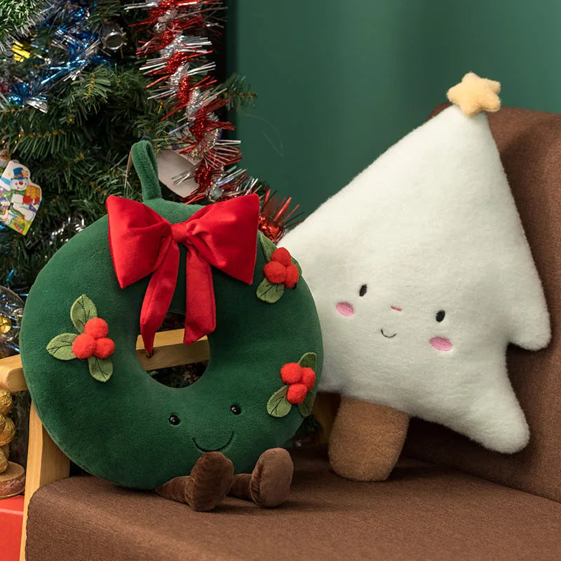Lisslune | Magical Christmas Plush – Fluffy Gingerbread Hug Toy for a Warm & Cozy Holiday