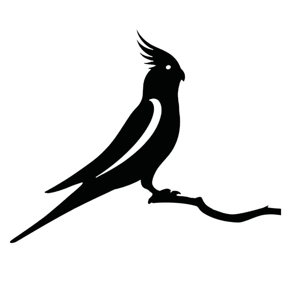 Lisslune | Metal Bird Garden Decor – Dancer Silhouette