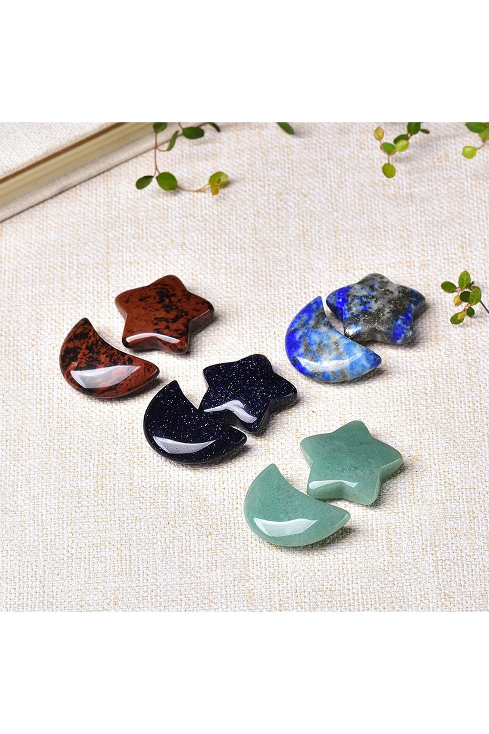 Lisslune | and Moon Natural Crystal Set