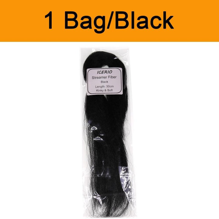 Lisslune | Transform your fly fishing with the ultimate perch streamer fiber kit - 01pack Kinky Fly Fibers
