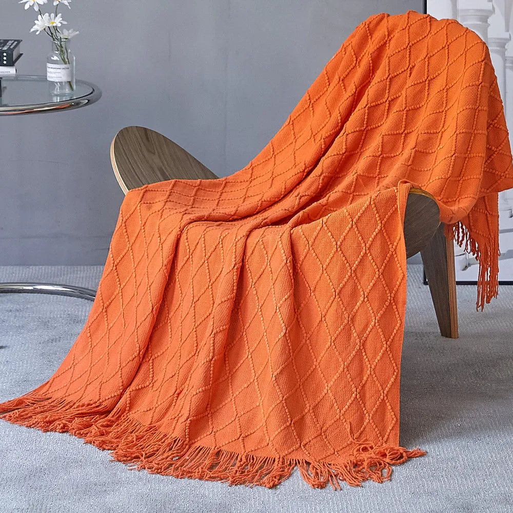 Lisslune | Diamond Fringe Blanket