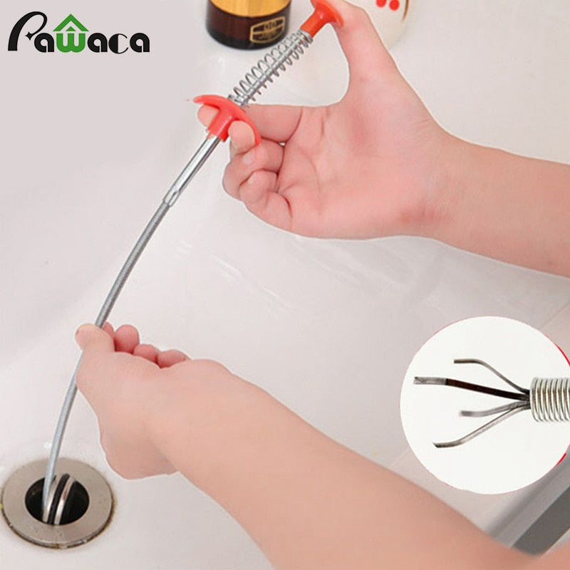 Lisslune | Drain hose cleaning hook with grip function