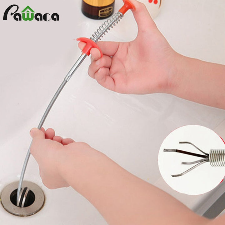 Lisslune | Drain hose cleaning hook with grip function