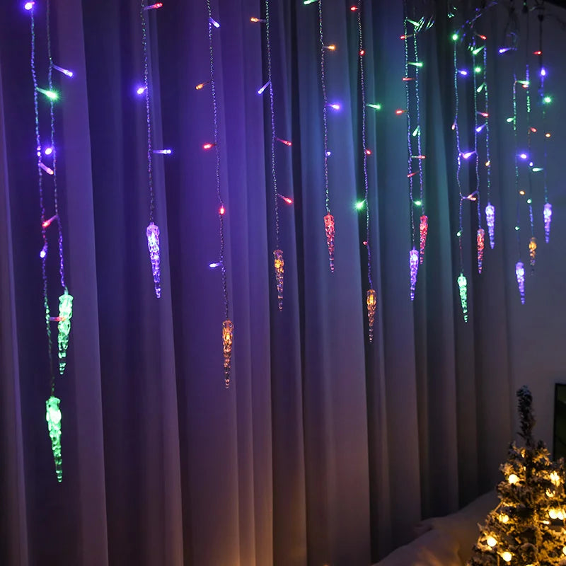 Lisslune | Snowlit - LED light curtain for outdoors