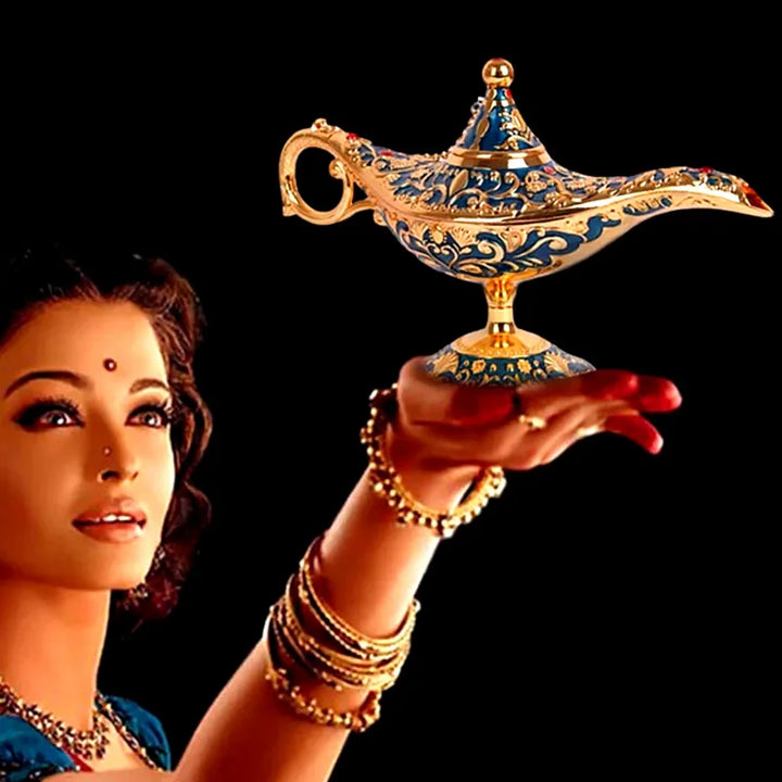 Lisslune | Vintage Aladin Genie Tee Lamp