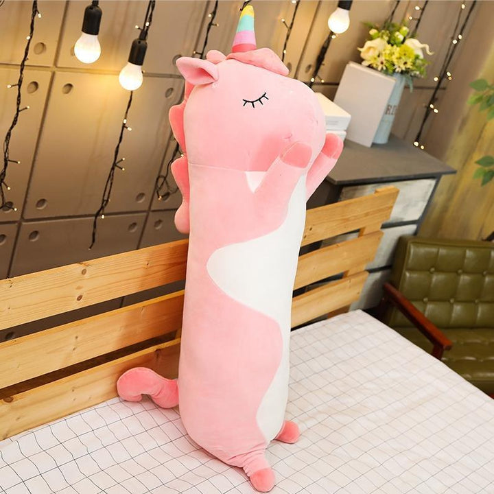 Lisslune | Magical Plush Dino Unicorn Kitty Sleep Pillow