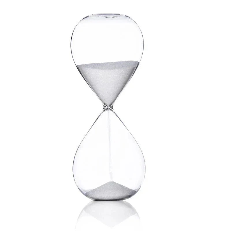 Lisslune | Glass Sand Timer | Stylish Decoration with 5/10/30/60 Minutes Indication