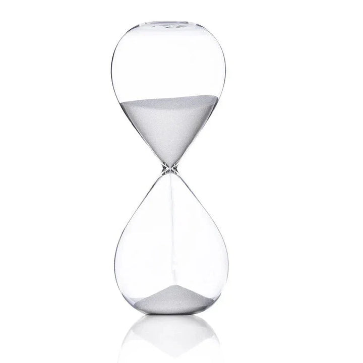Lisslune | Glass Sand Timer | Stylish Decoration with 5/10/30/60 Minutes Indication