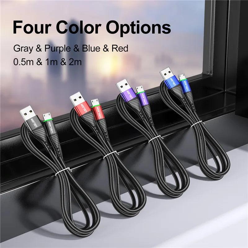 Lisslune | Lightning Speed 5A LED Micro USB Charging Cable - Stylish Data Synchronization with Illuminated Features