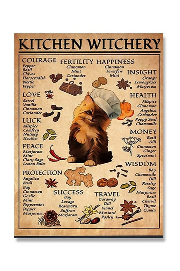 Lisslune | inspired kitchen decor poster