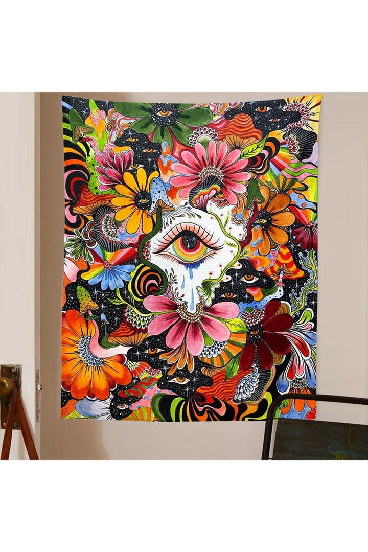 Lisslune | in Wonderland Psychedelic Tapestry