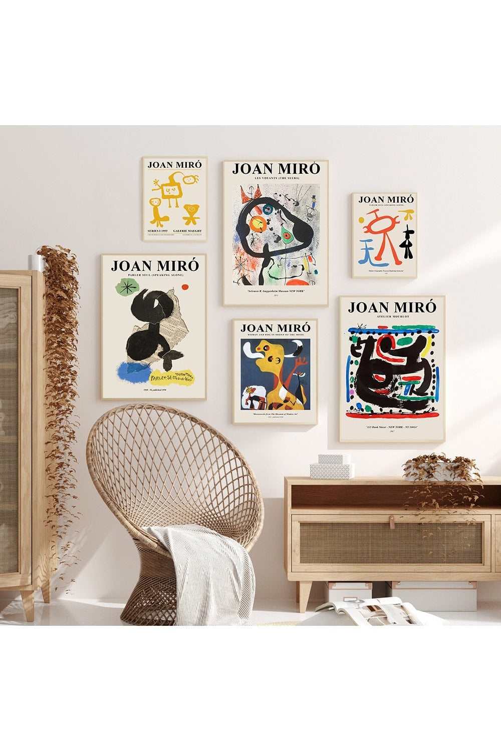 Lisslune | Miro Inspired Canvas Poster