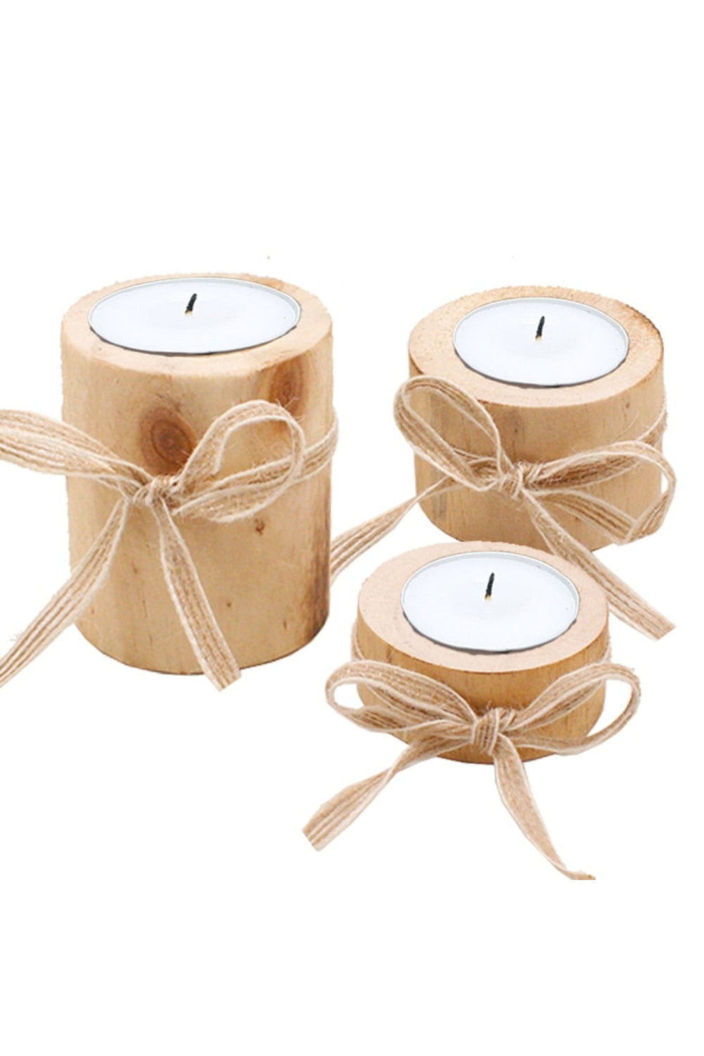 Lisslune | Wooden candle holder art