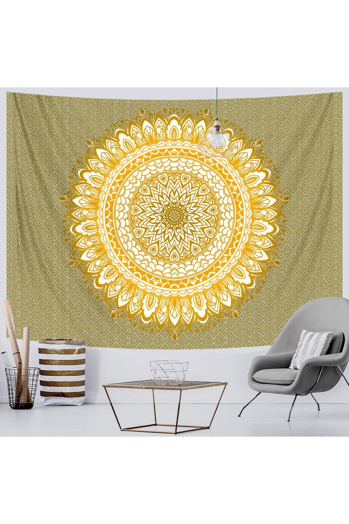 Lisslune | Trippy Mandala Wall Tapestry