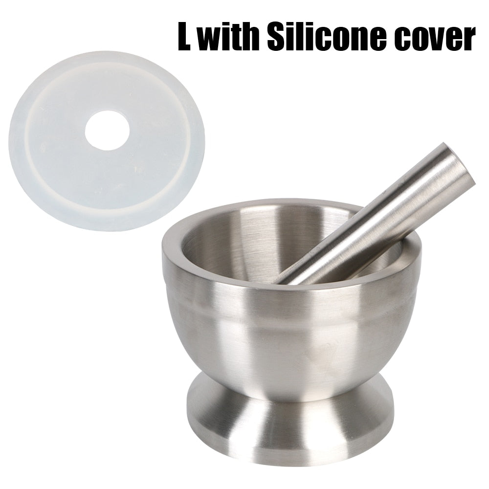 Lisslune | Anti-Splash Stainless Steel Herbs Crusher