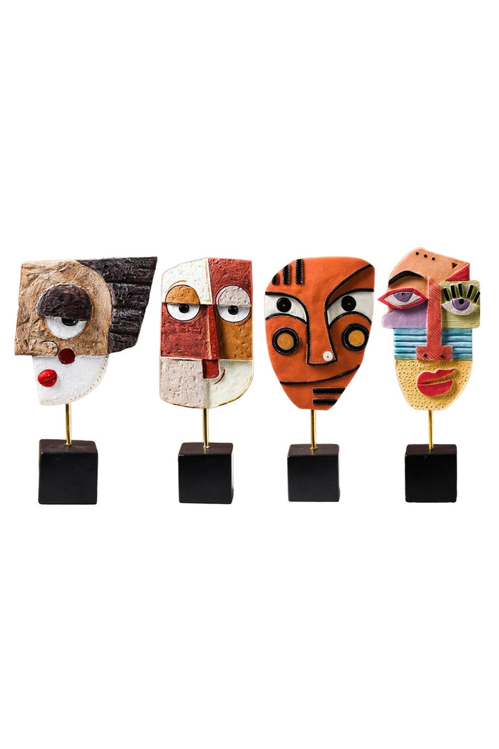Lisslune | abstract faces figures