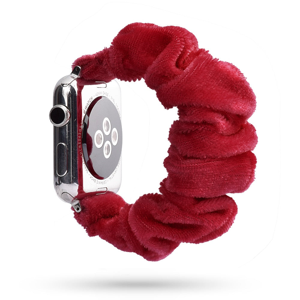 Lisslune | ELASTIC Apple Watch BAND IN HAIR TIE STYLE