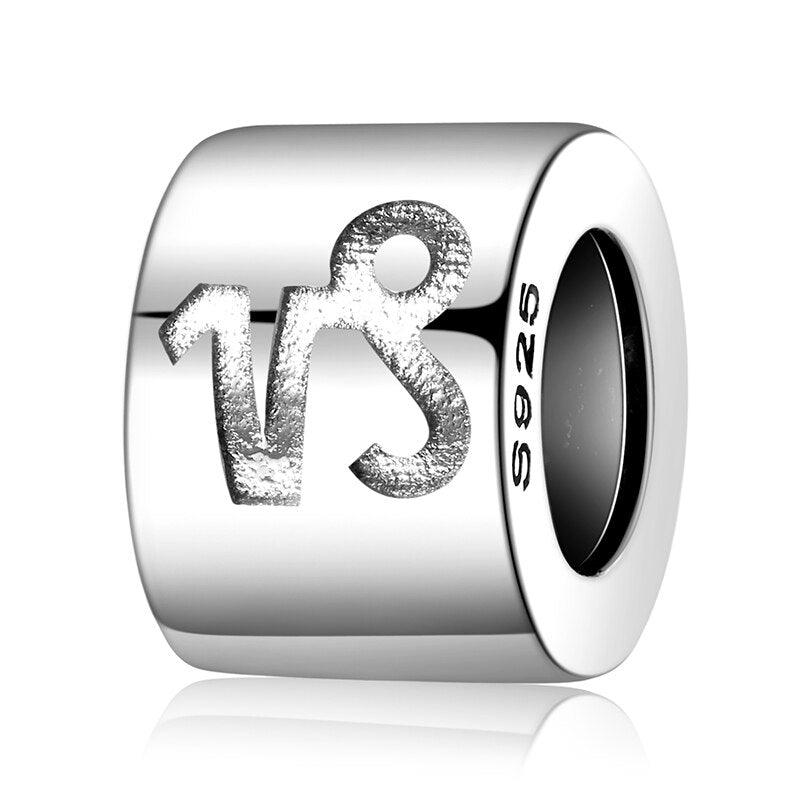 Lisslune | Heavenly Zodiac Sign Silver Charms: Personalized Handmade Jewelry for Your Unique Astrological Identity