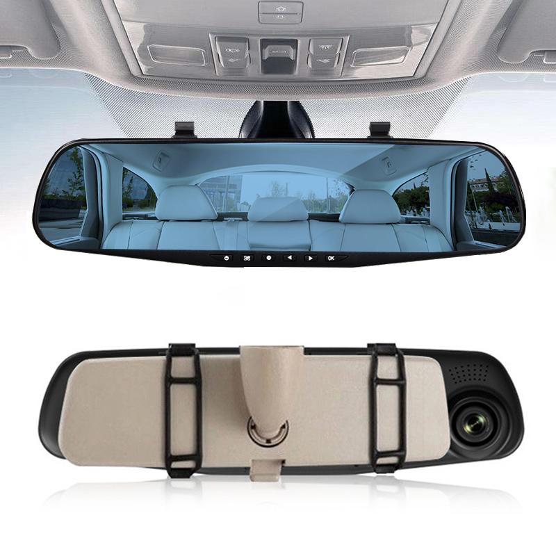 Lisslune | Dual Lens DashCam Vehicle Front and Rear Car Camera HD 1080P Video Recorder