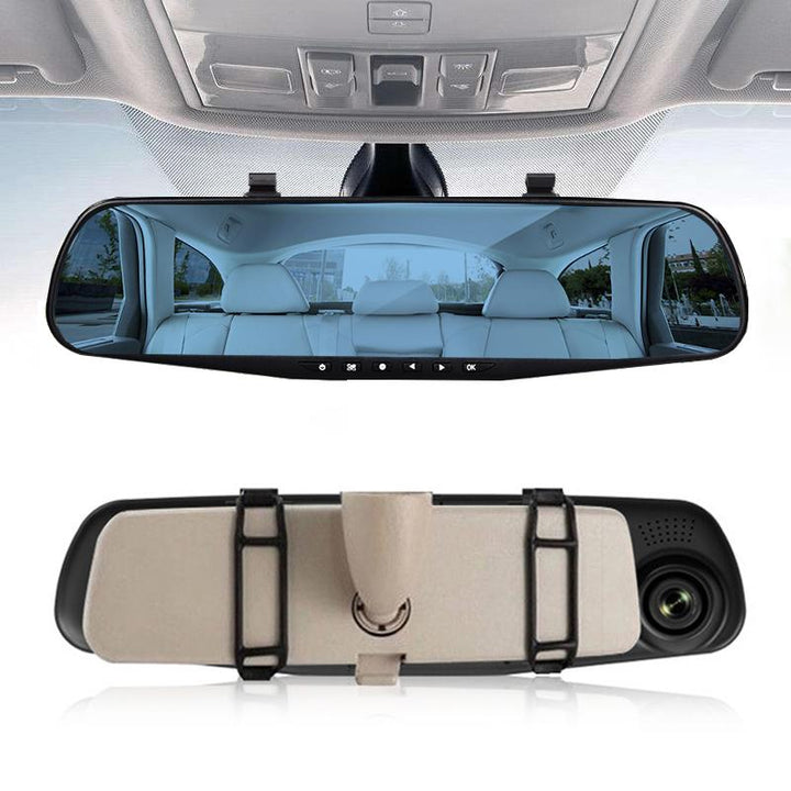 Lisslune | Dual Lens DashCam Vehicle Front and Rear Car Camera HD 1080P Video Recorder
