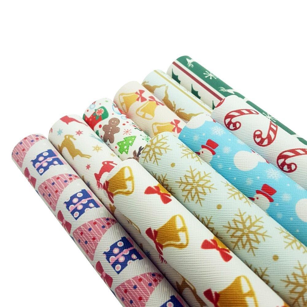 Lisslune | Christmas bow leather crafting sheets for creative holiday projects