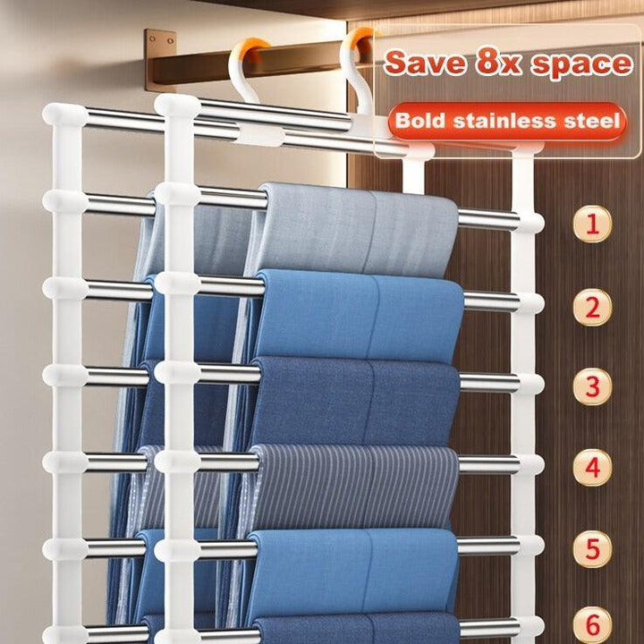 Lisslune | High-Quality Stainless Steel Wardrobe Organizer for Improved Storage Solutions