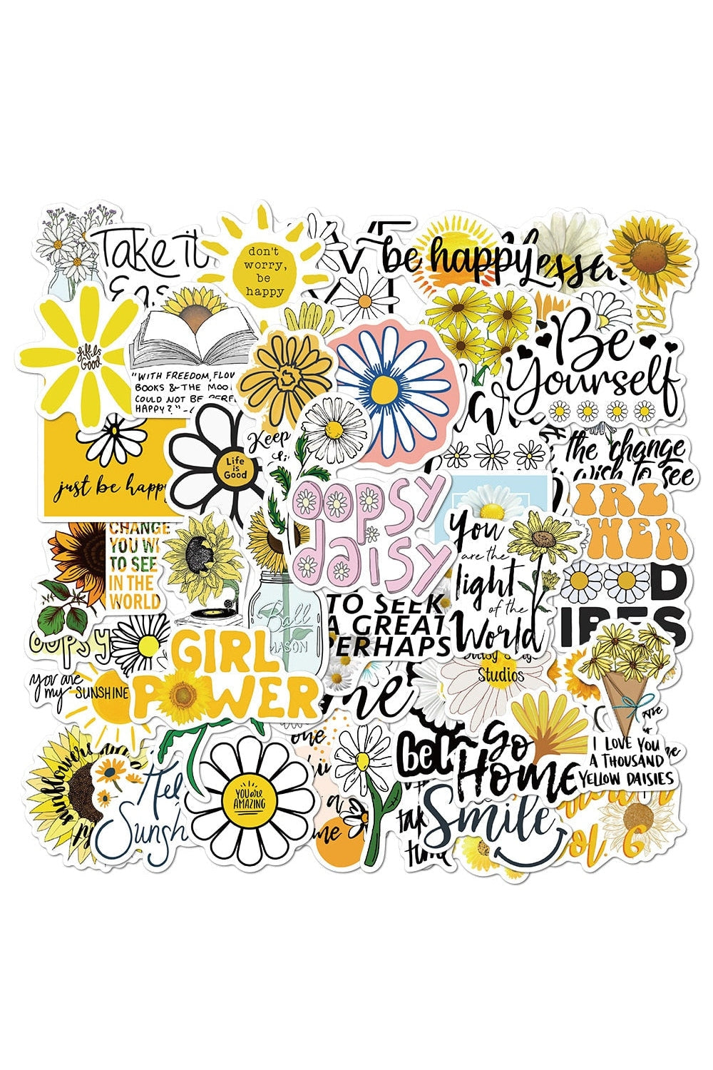Lisslune | Daisy Scrapbooking Stickers