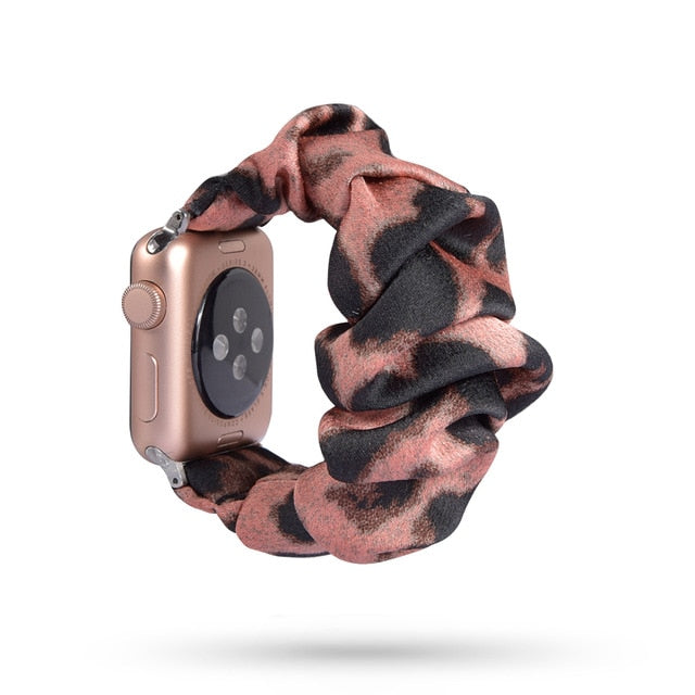Lisslune | ELASTIC Apple Watch BAND IN HAIR TIE STYLE