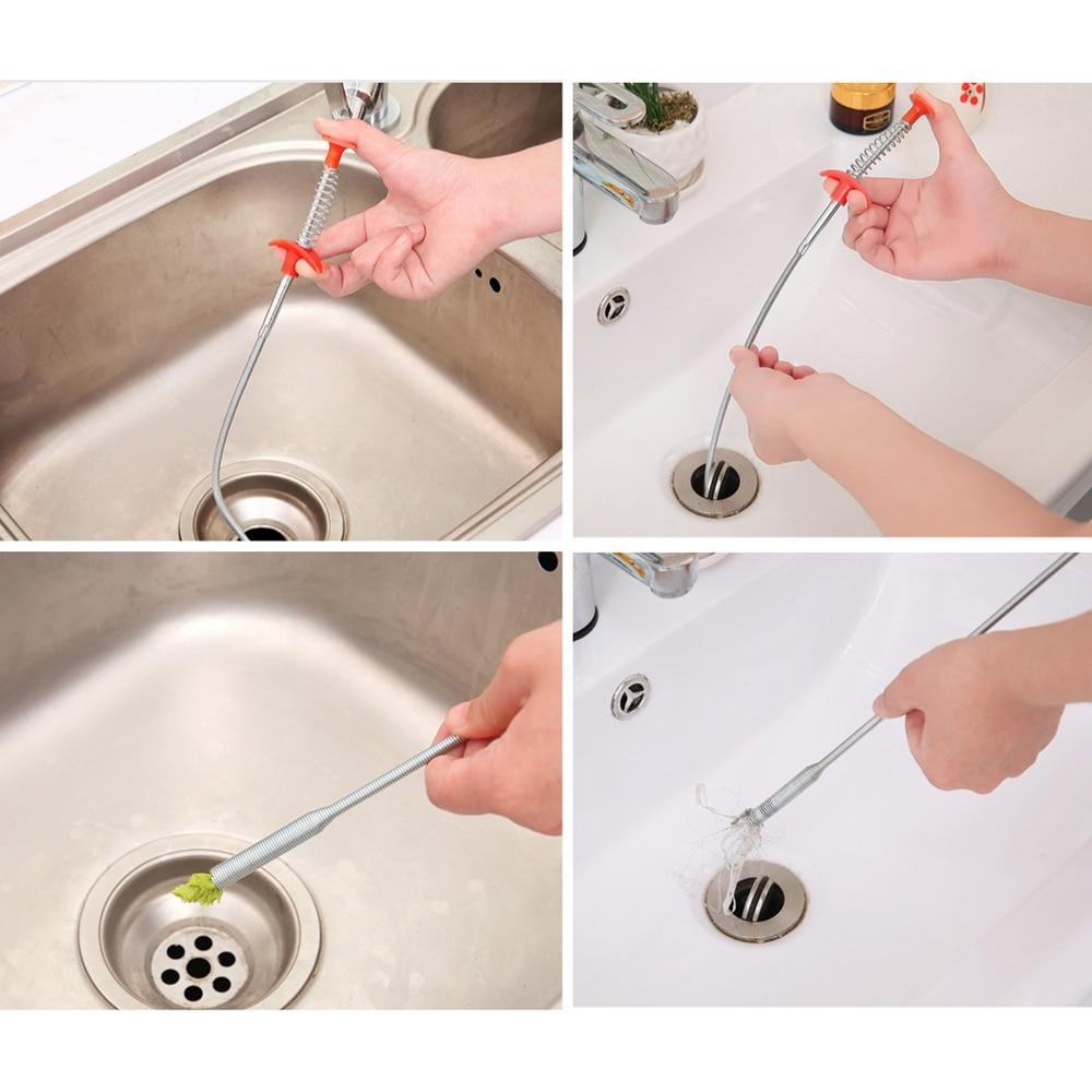 Lisslune | Drain hose cleaning hook with grip function