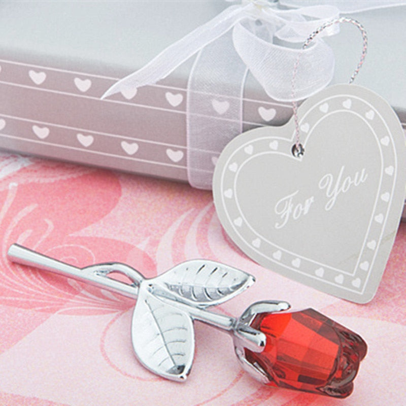 Lisslune | Luxury Crystal Rose in Gift Box – Valentine's Gift for Her