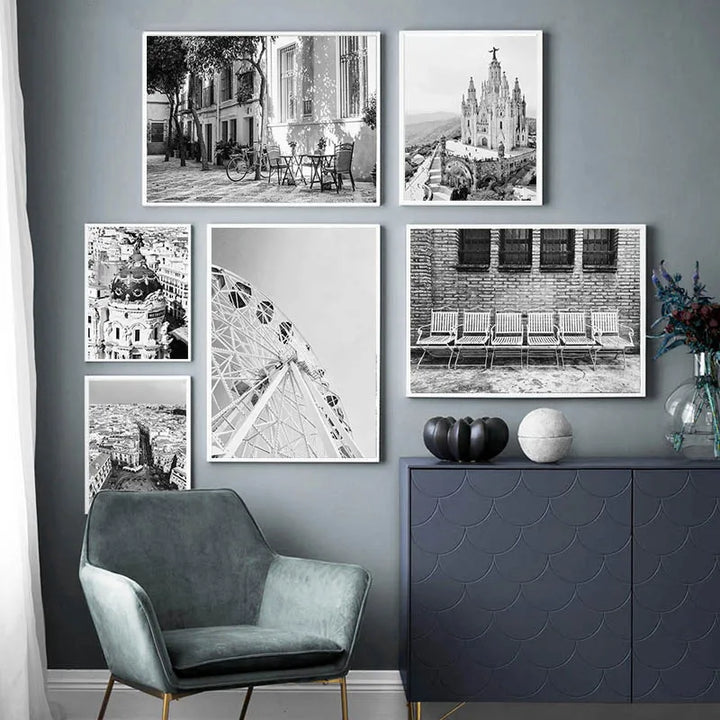 Lisslune | Street Canvas Poster