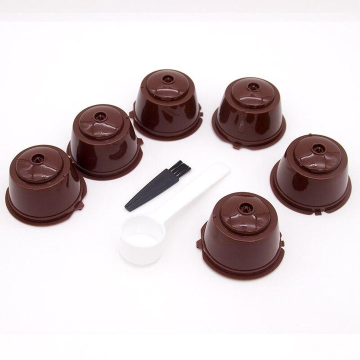 Lisslune | Reusable Coffee Capsules (6 pieces + accessories)