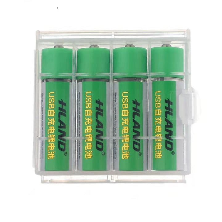 Lisslune | 2 pieces USB rechargeable battery