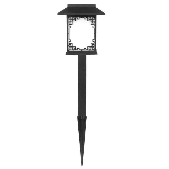 Lisslune | Solar LED Garden Lamp – Large Square Lamp with Warm Light and Dual Use