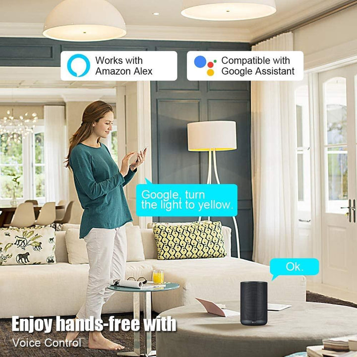 Lisslune | Smart Wifi Bluetooth LED Lamp RGB+ Lamp B22 E27