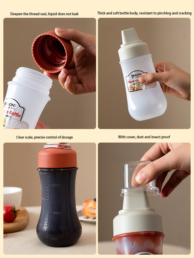 Lisslune | Ketchup Oil Sauce Dispenser Bottle