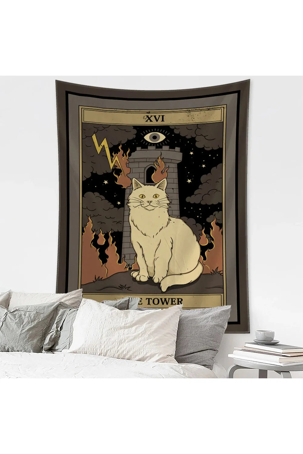 Lisslune | Cat Witchcraft Tapestry