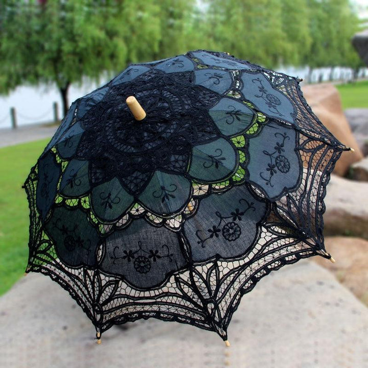 Lisslune | Chic Victorian Lace Sunshade: Timeless Elegance for Events and Photography