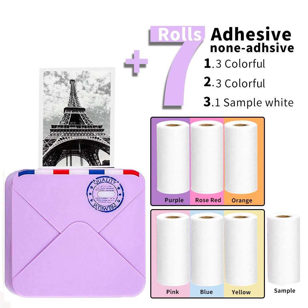 Lisslune | Quick Snap Mini Portable Photo Printer