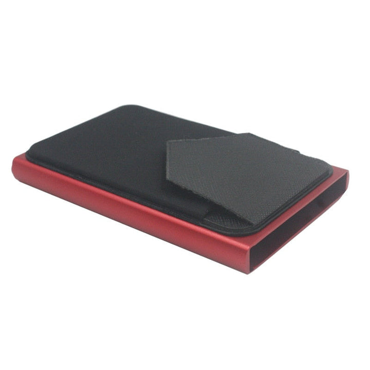 Lisslune | Pop-Out Aluminum RFID Blocking Wallet with Quick Access Slider