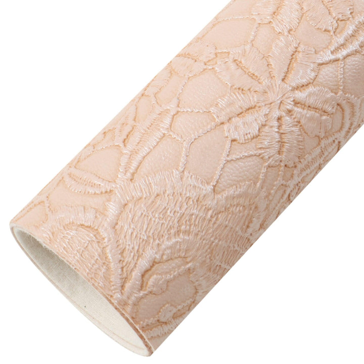 Lisslune | Chic Bloom: Premium Synthetic Leather Craft Sheets for Creative Expression