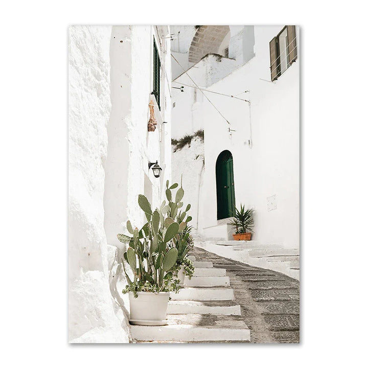 Lisslune | Cactus Canvas Poster