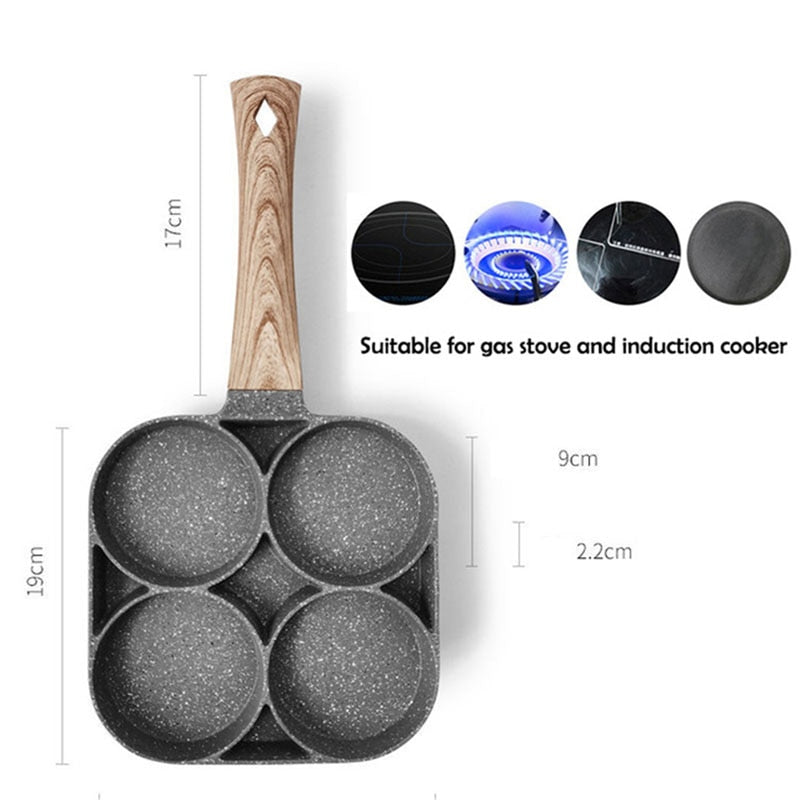 Lisslune | Four-hole frying pan