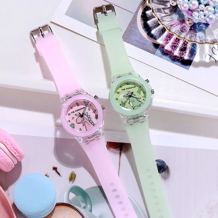 Lisslune | Analog Cartoon Kids Wristwatch