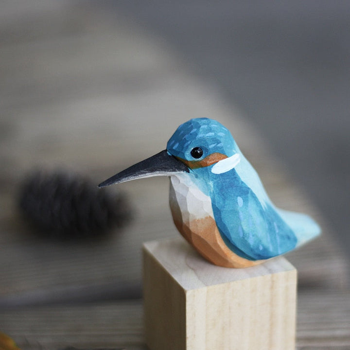 Lisslune | NordicFeathers - Elegant Wooden Bird Figurines