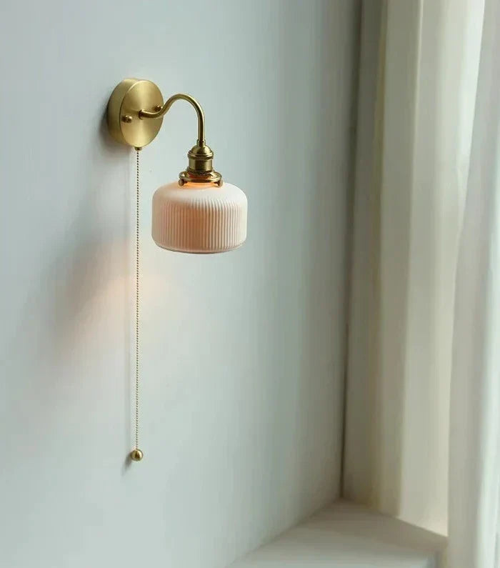 Lisslune | ScandiAura – Stylish Ceramic Wall Light with Nordic Design