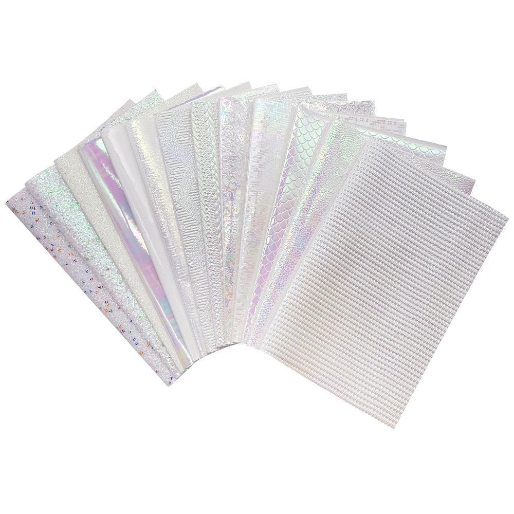 Lisslune | Enchanted Mermaid Glitter Fabric Collection - Ignite your crafting imagination